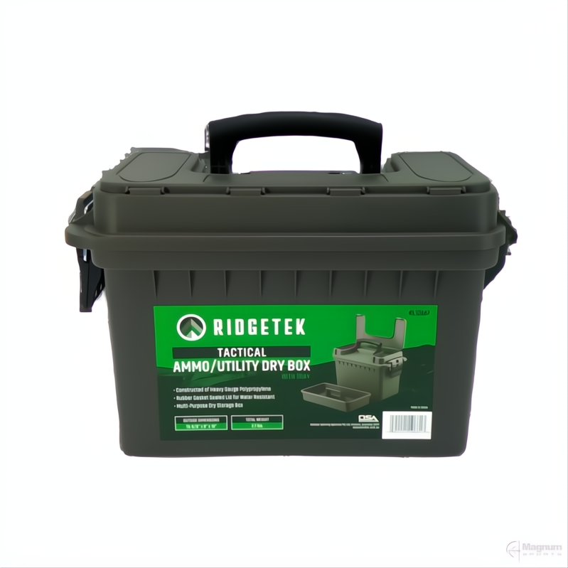 Ridgetek Utility Dry Storage Box w/Tray Inc Padlock