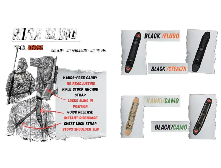 Hunter &amp; Range Rifle Sling Field Series