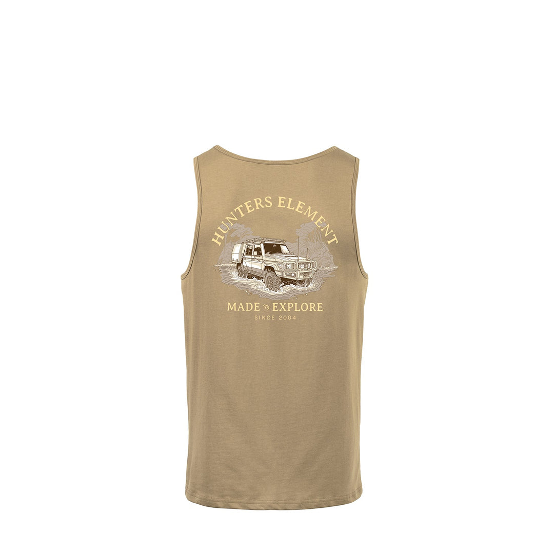 Hunters Element River Cruiser Singlet Tussock