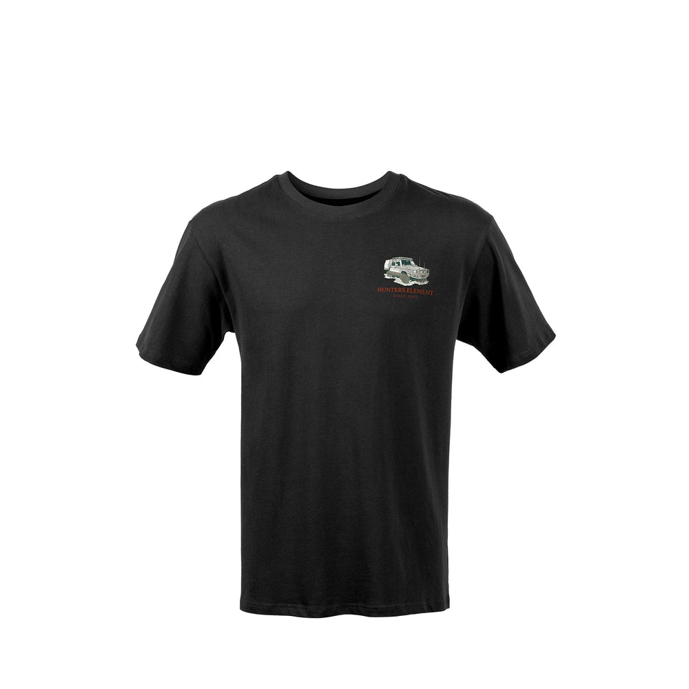 Hunters Element River Cruiser Tee Black
