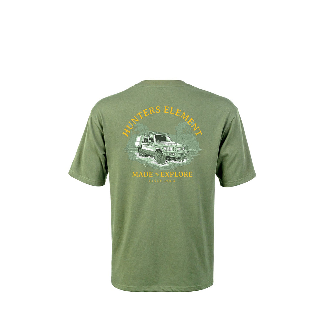 Hunters Element River Cruiser Tee Ivy