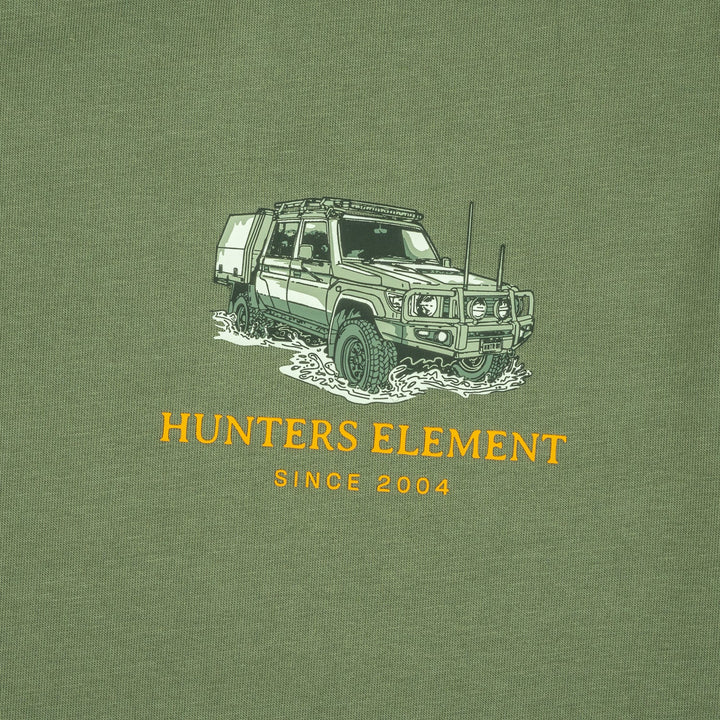 Hunters Element River Cruiser Tee Ivy