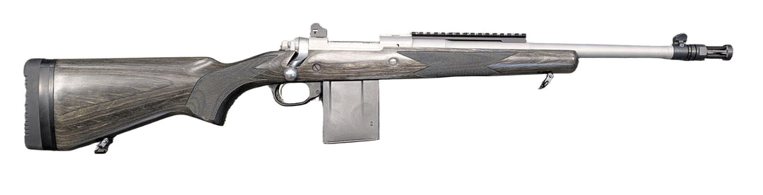 Pre-Owned | Ruger Gunsite Scout Laminated Stainess- 223 Rem