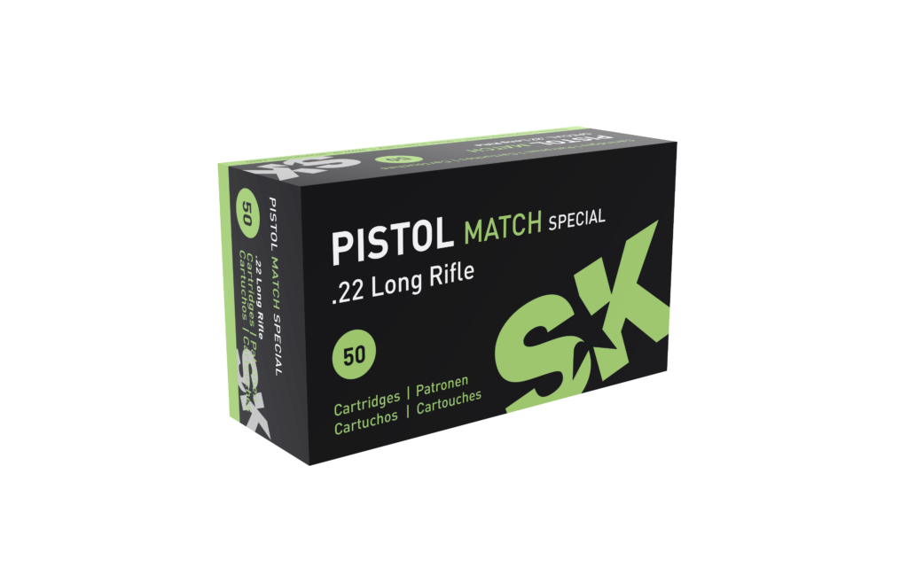 SK Pistol Match Special .22LR 40gr LRN