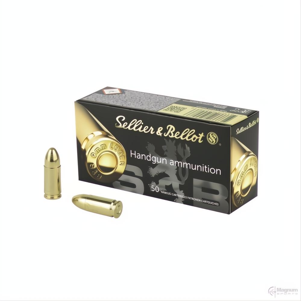 Sellier & Bellot 9mm 124gr FMJ S&B