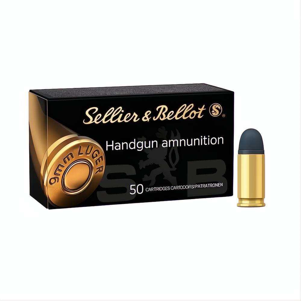 Sellier & Bellot S&B 9mm Luger 124gr LRN
