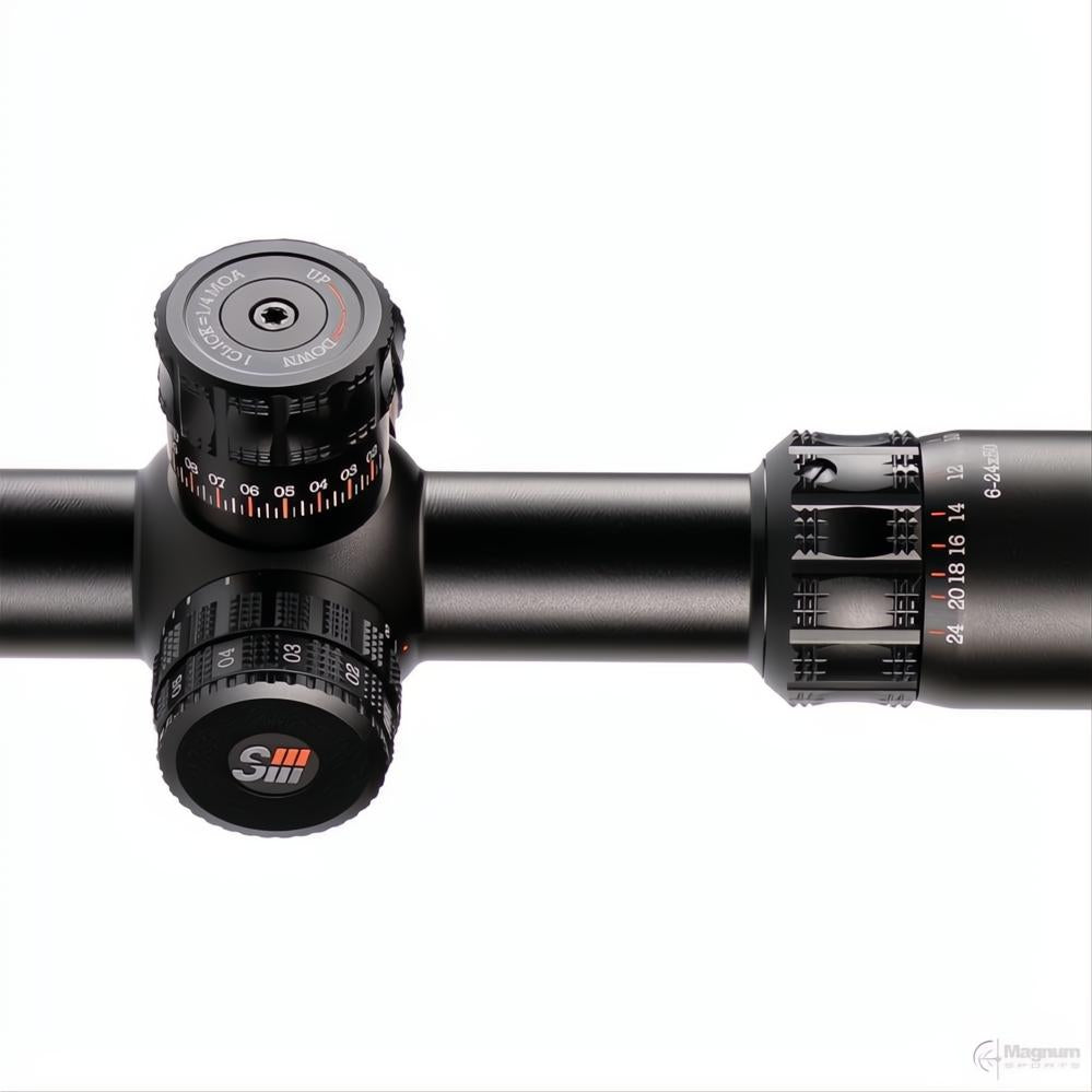 Sightron SIII ZS Precision Long Range 6-24x50 FFP