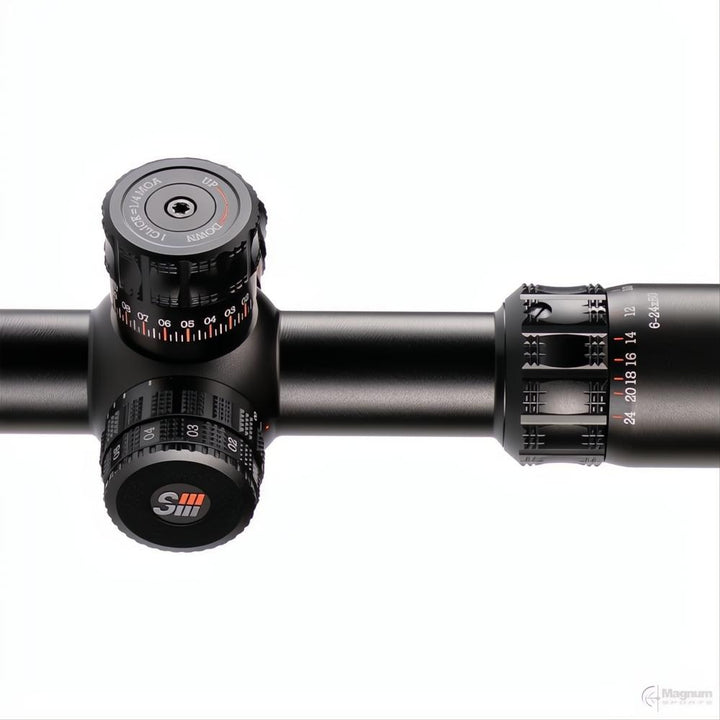 Sightron SIII ZS Precision Long Range 6-24x50 FFP