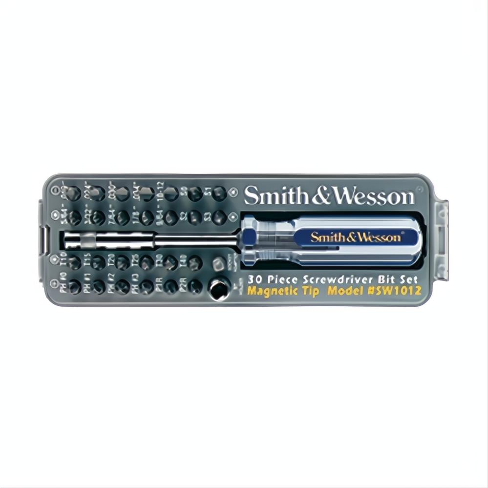 Smith & Wesson 30 Pc Screwdriver Bit Set