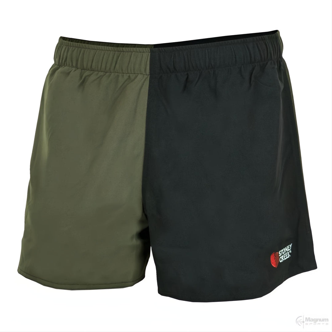 Stoney Creek Mens Jester Shorts Bayleaf/Black
