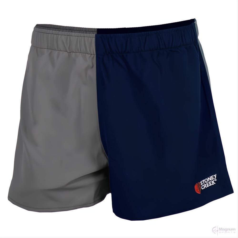 Stoney Creek Mens Jester Shorts Navy/Grey