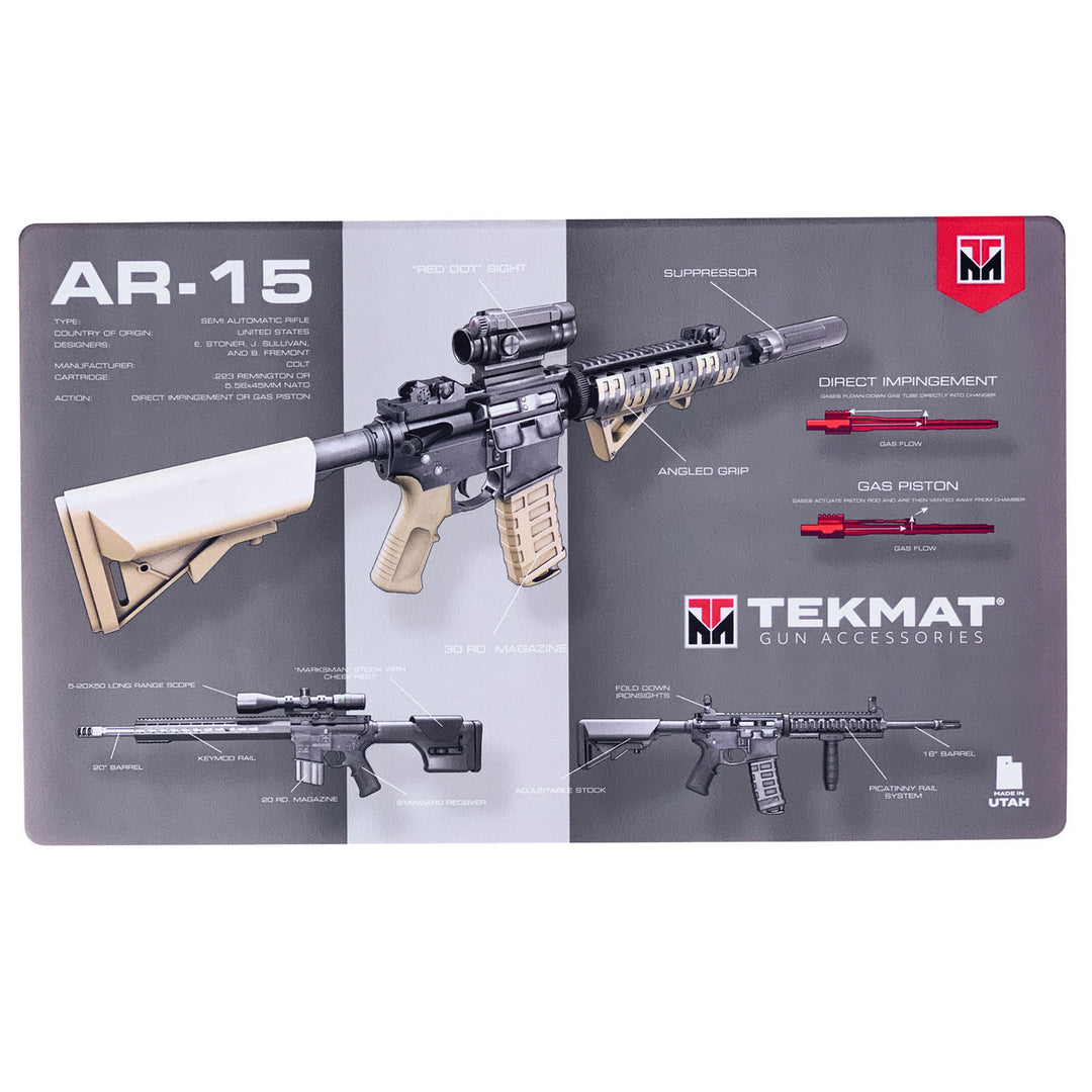 TekMat AR-15 Weapons Platform Design Door Mat