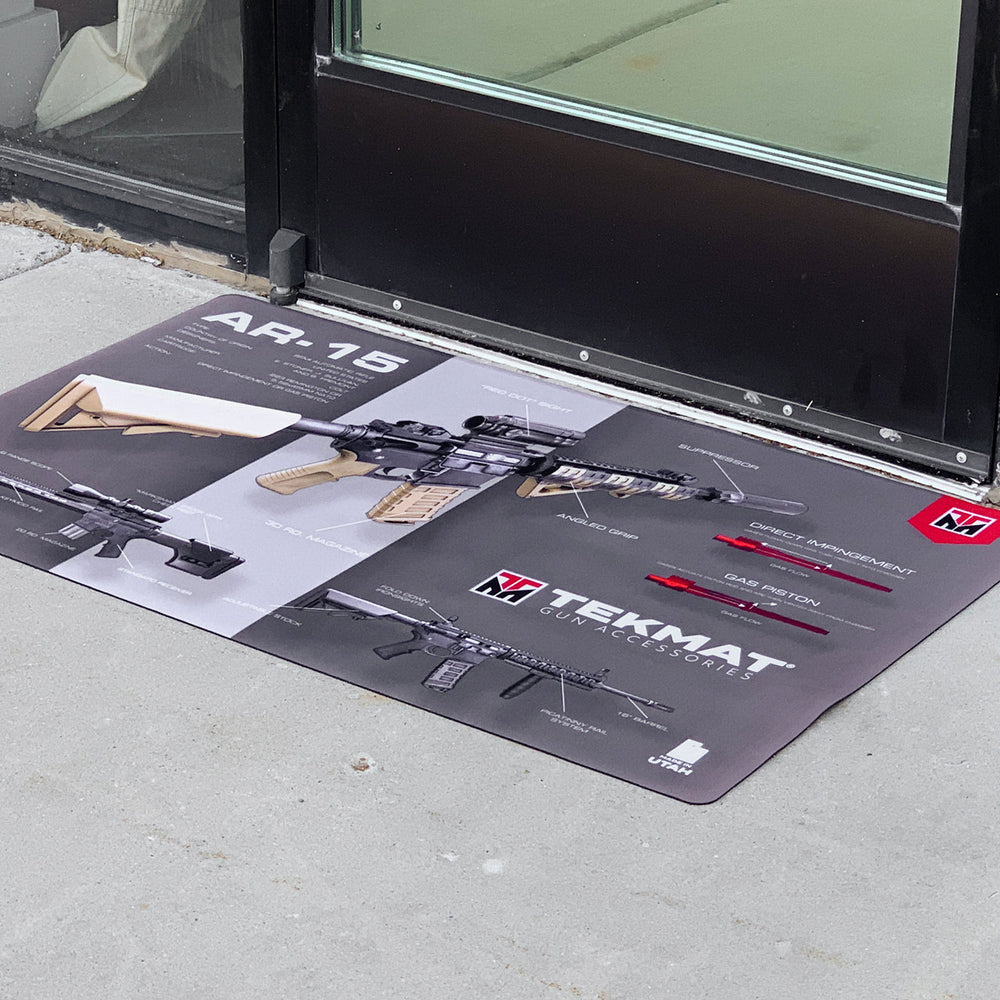TekMat AR-15 Weapons Platform Design Door Mat
