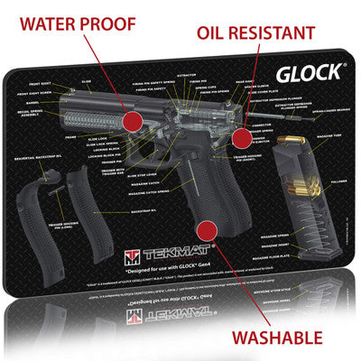 TekMat Glock Cutaway Gun Cleaning Mat