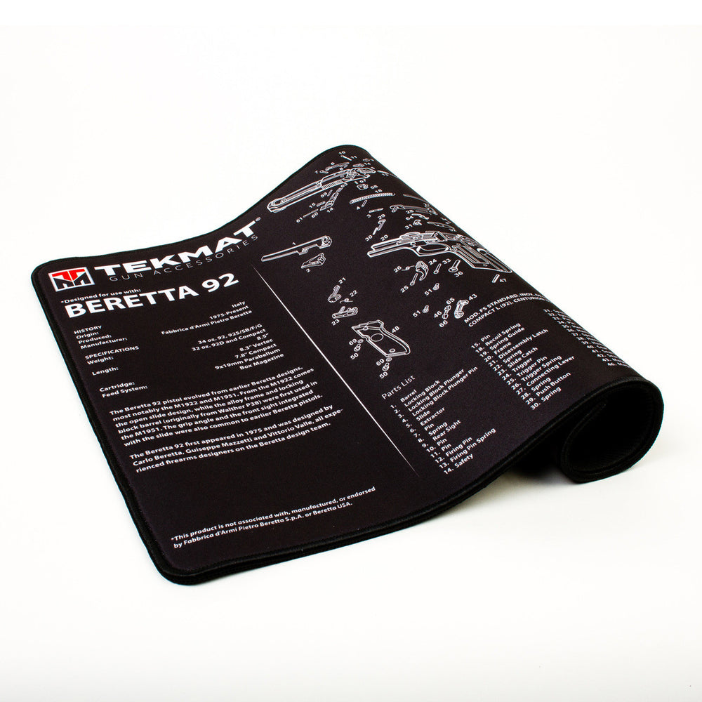 TekMat Ultra 20 Beretta 92 Gun Cleaning Mat