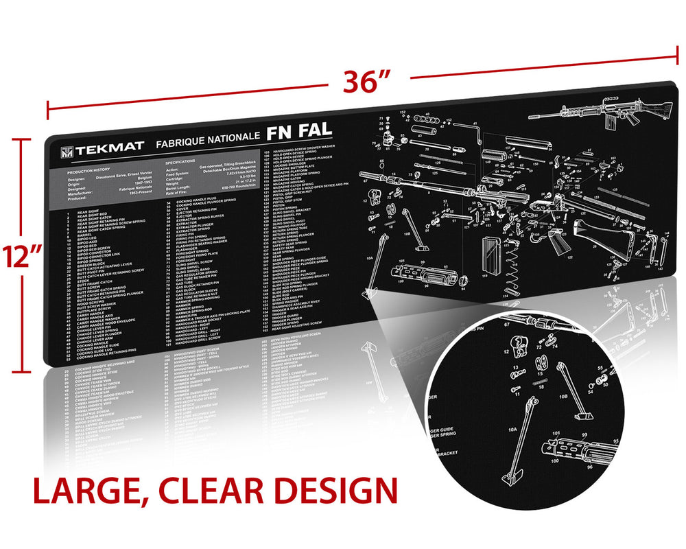 TekMat FN FAL Gun Cleaning Mat