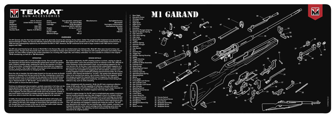 TekMat M1 Garand Gun Cleaning Mat
