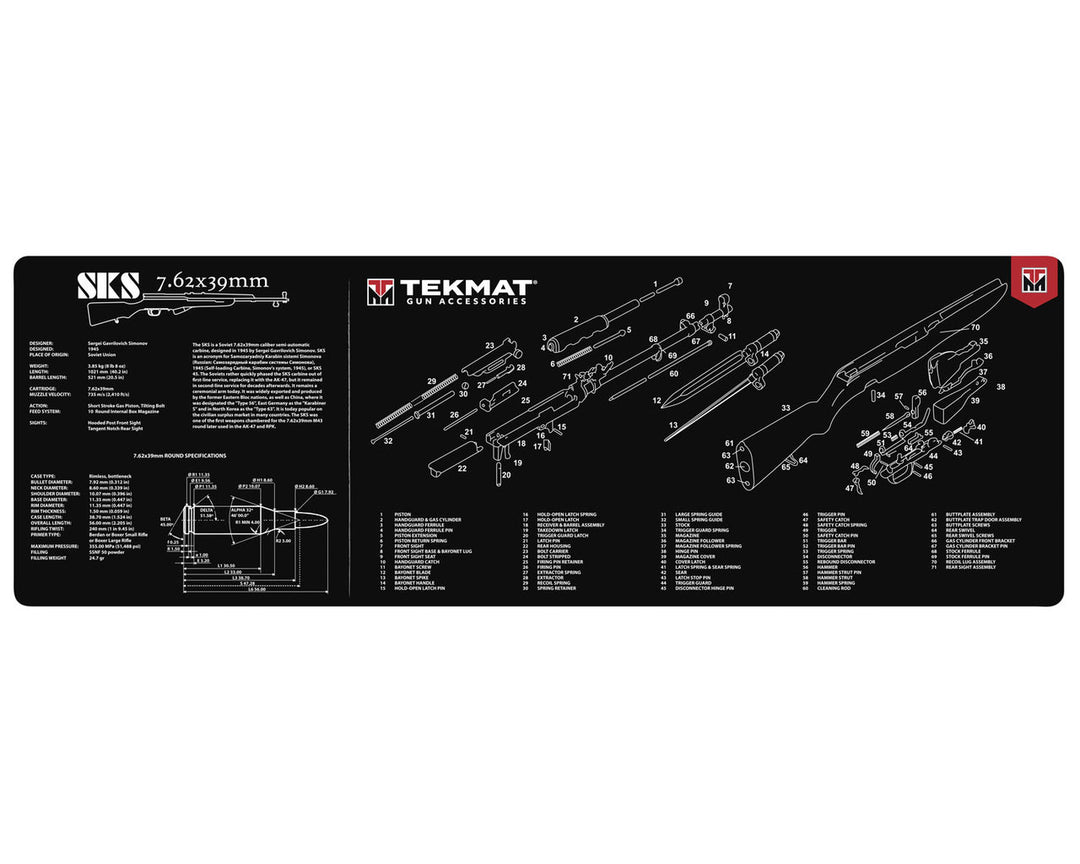 TekMat SKS Gun Cleaning Mat