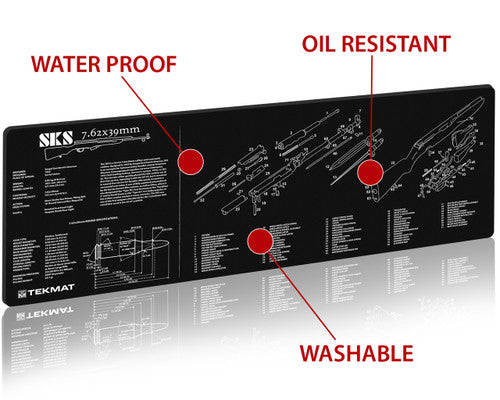 TekMat SKS Gun Cleaning Mat