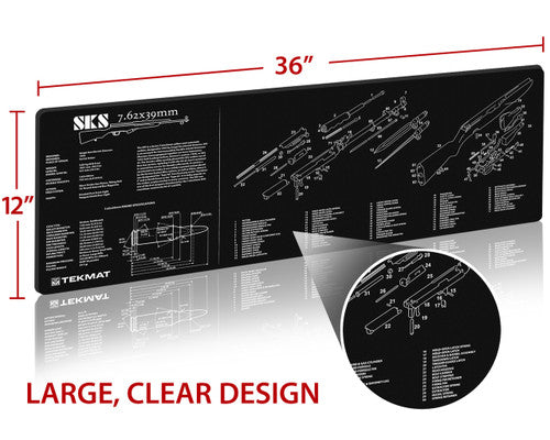 TekMat SKS Gun Cleaning Mat