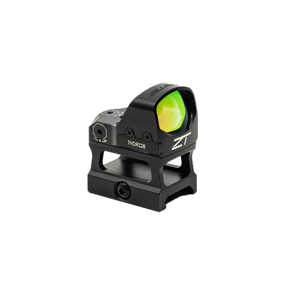 ZeroTech Thrive HD Reflex Sight 3 MOA Green Dot High Mount