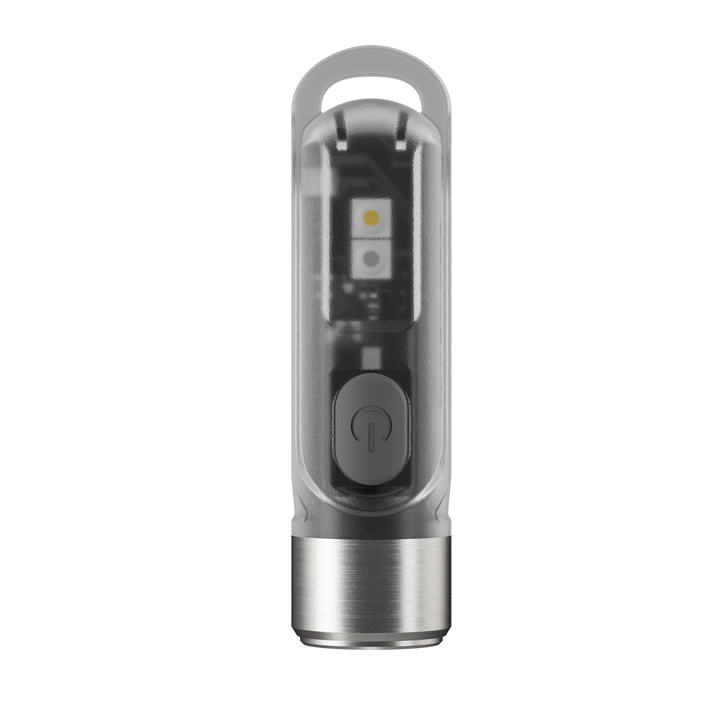 Nitecore TIKI GITD Mini Futuristic Keychain Light (Glow-in-the-dark Version)