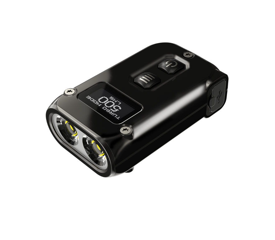 Nitecore TINI2 SS Stainless Steel Version Dual-Core Intelligent Keychain Light