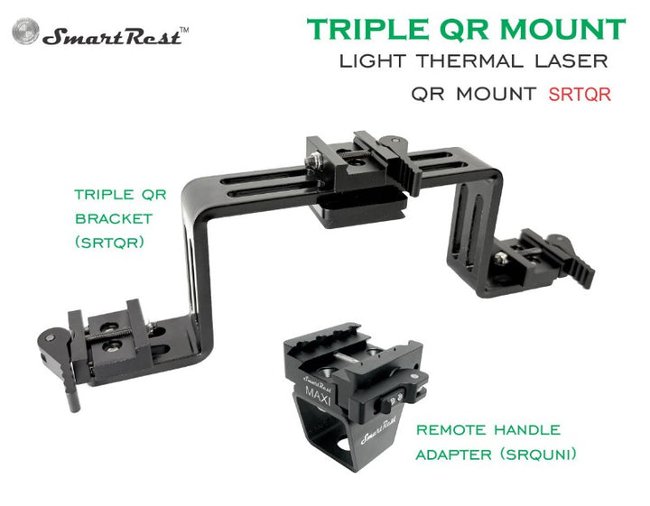 SmartRest Triple QR Mount bracket