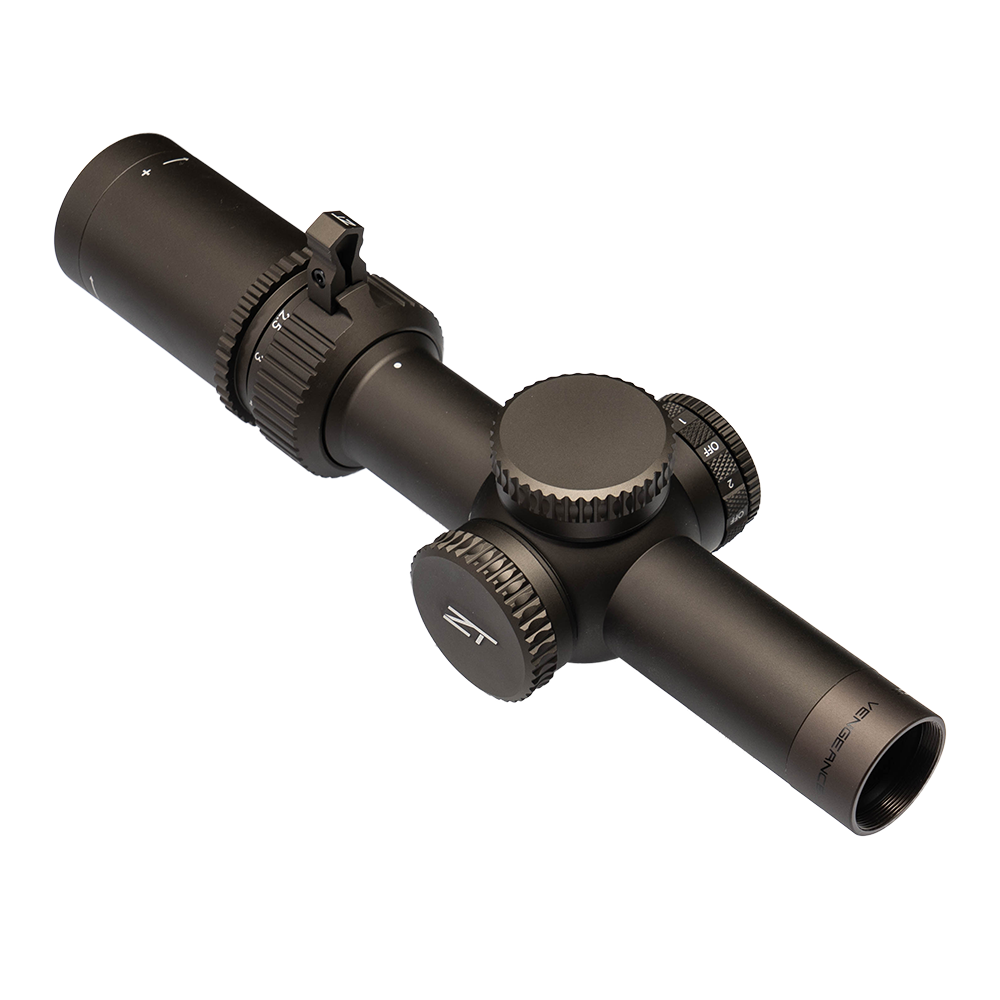 ZeroTech Vengeance 1-4x24 LPVO RAR Illuminated FDE