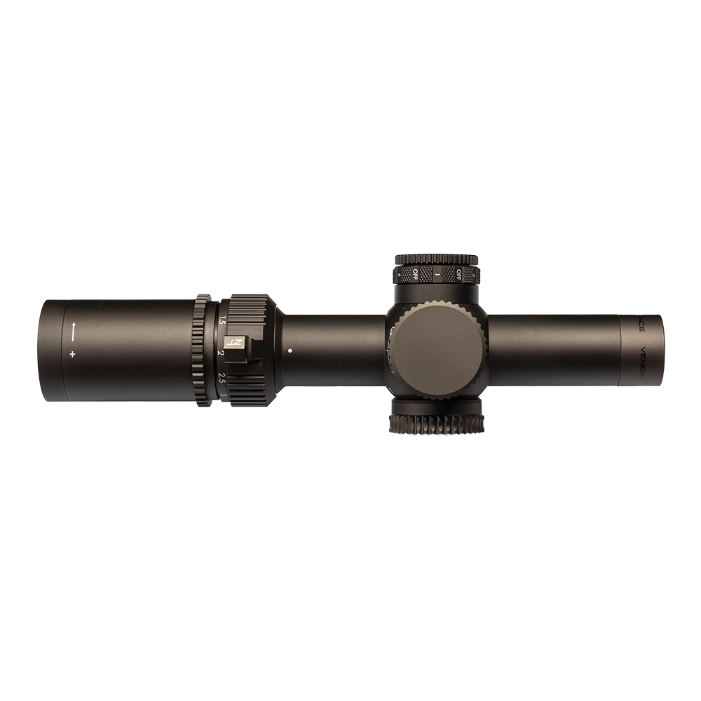 ZeroTech Vengeance 1-4x24 LPVO RAR Illuminated FDE