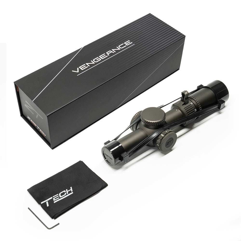 ZeroTech Vengeance 1-6x24 LPVO RAR Illuminated FDE