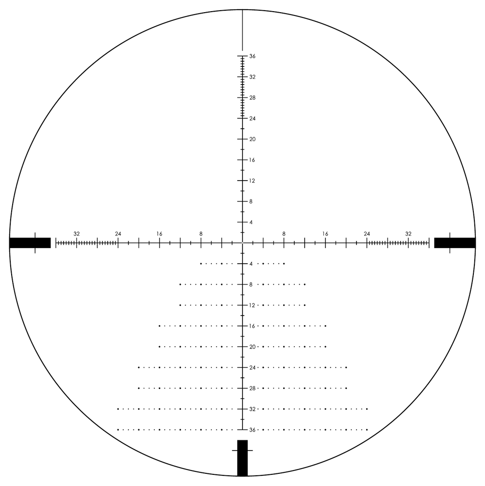 Vortex Diamondback Tactical 6-24x50 EBR-2C MOA reticle