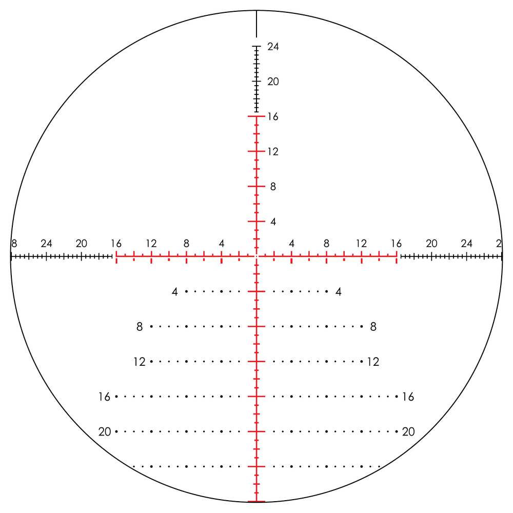 Vortex Razor HD LHT 4.5-22x50 XLR-2 MOA reticle