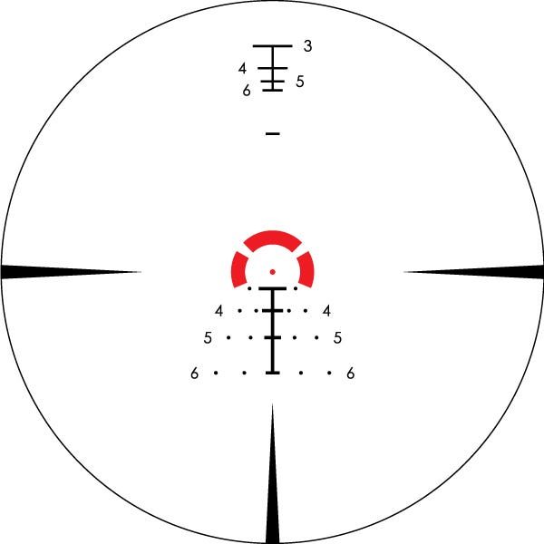 Vortex Strike Eagle 1-8x24 EBR-8 MOA reticle