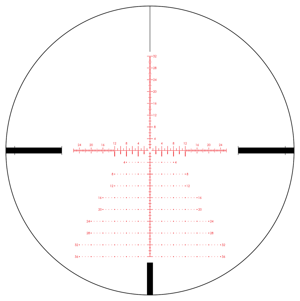 Vortex Strike Eagle 5-25x56 EBR-7C MOA reticle
