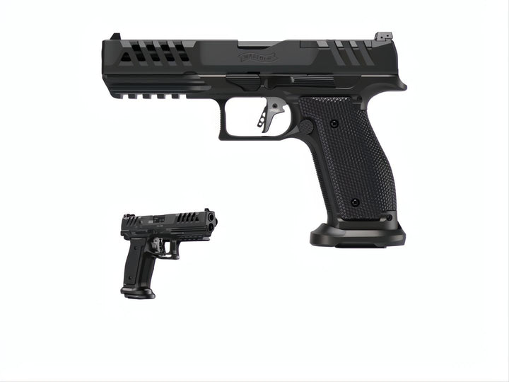 WALTHER PDP FULLSIZE STEEL FRAME MATCH 5.0" with Holosun HE507 Comp Green &amp; Mounting Plate *KIT*