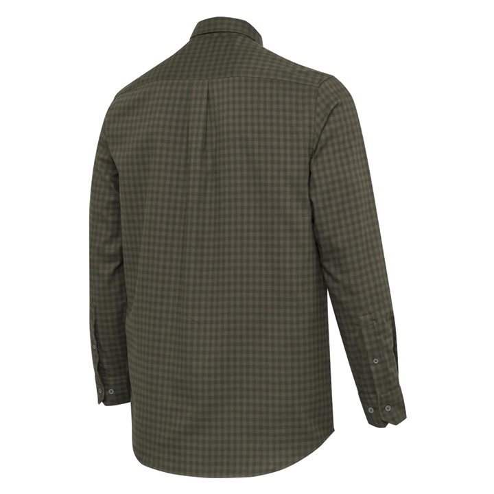 Beretta Cadet Flannel Shirt Green &amp; Brown Check L