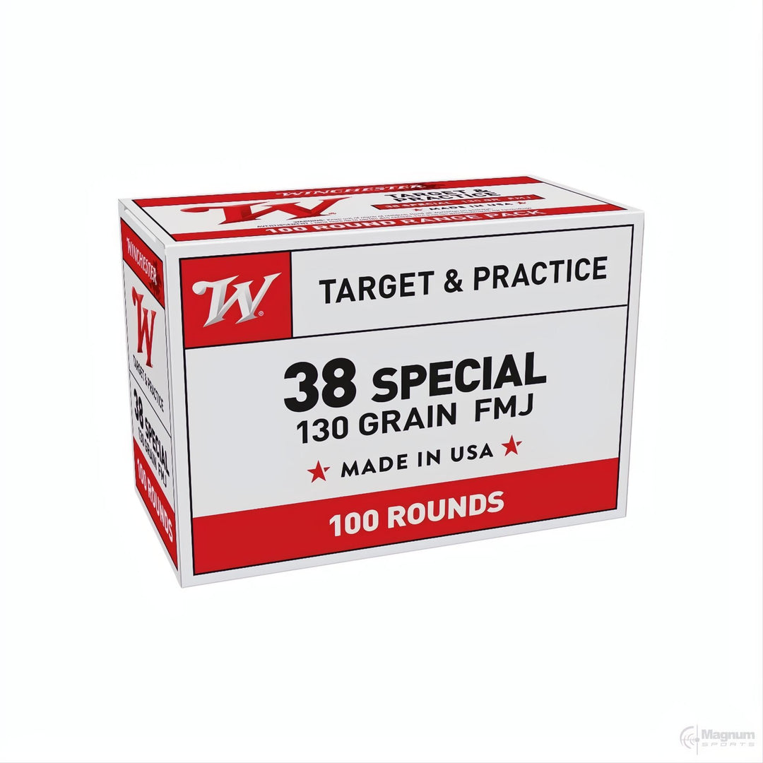 Winchester 38SP 130gr FMJ