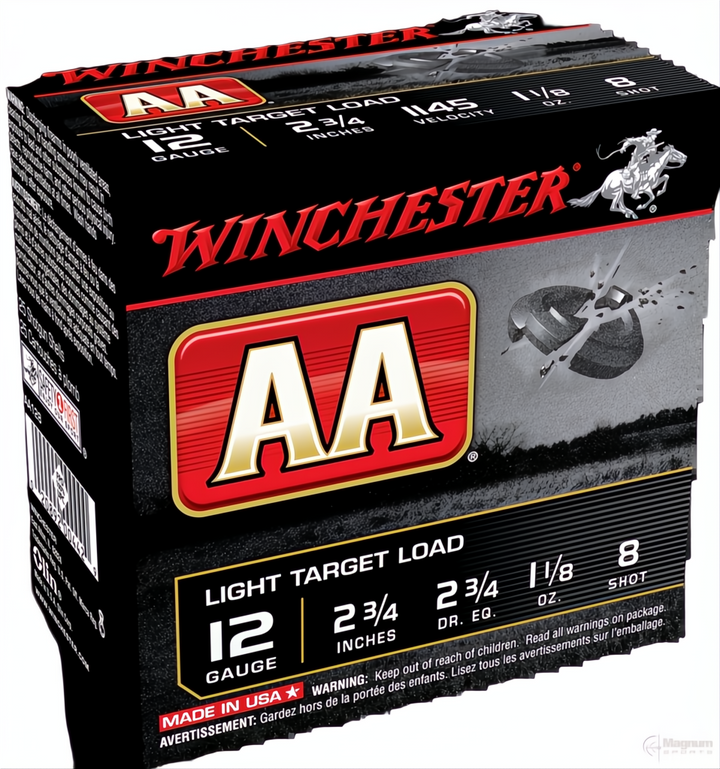 Winchester AA Lite Target 12G 8 2-3/4" 32gm