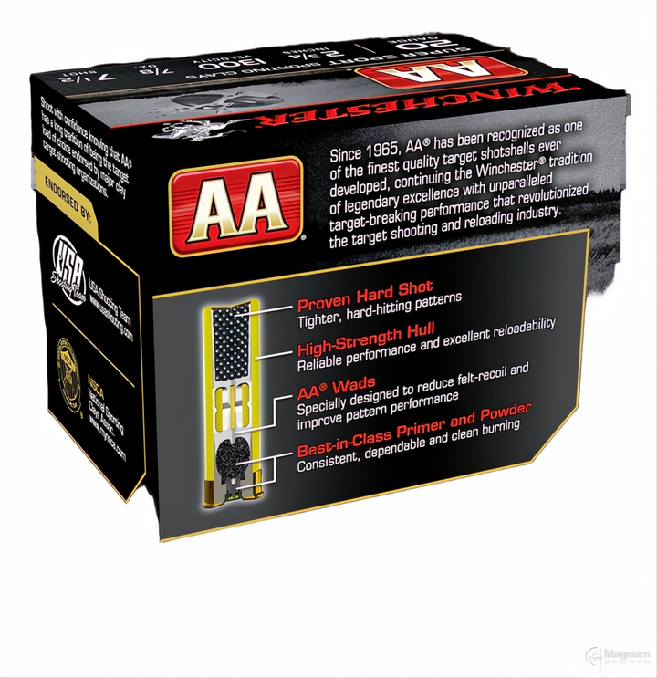 Winchester AA Super Sporting 20G 7.5 2-3/4" 24gm