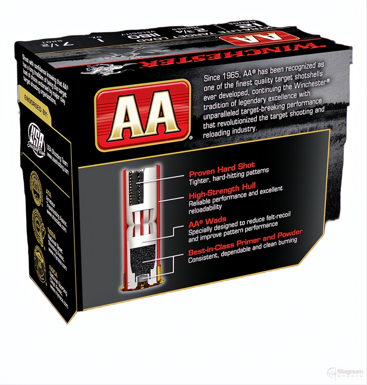 Winchester AA Xtra Lite 12G 7.5 2-3/4" 28gm