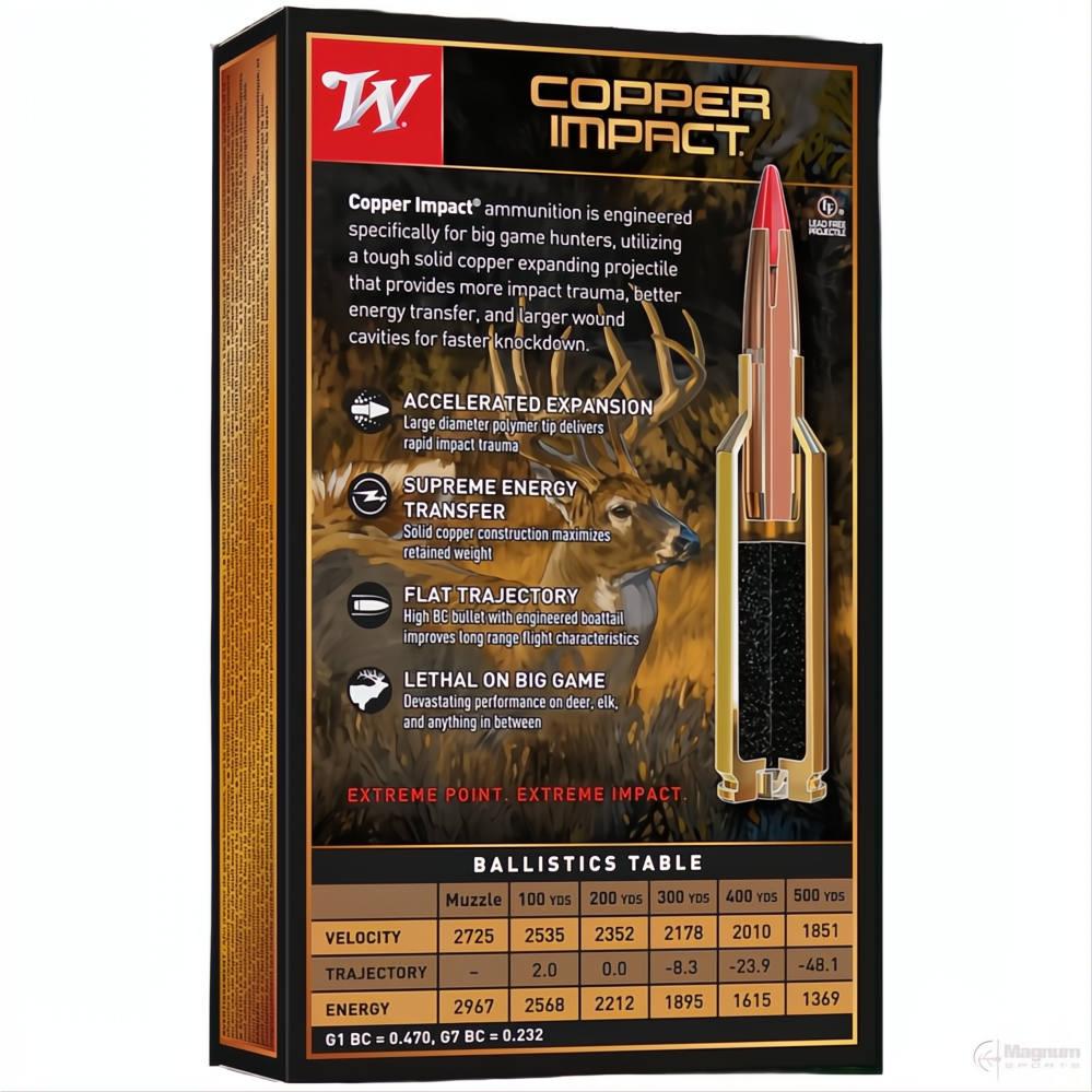 Winchester Copper Impact LF 30-06 180gr XP