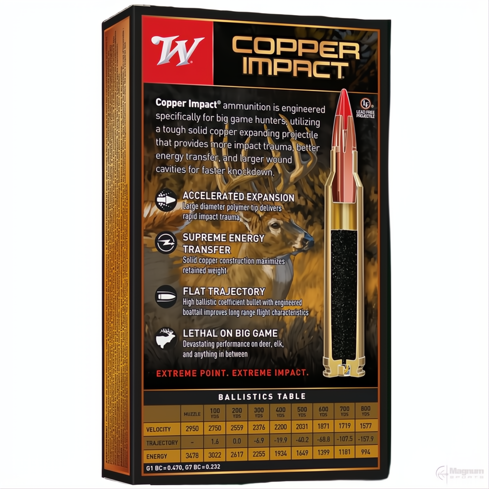 Winchester Copper Impact LF 300Wm 180gr XP