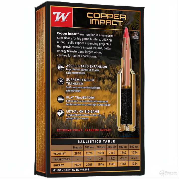 Winchester Copper Impact LF 308Win 150gr XP