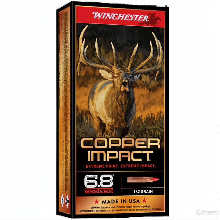 Winchester Copper Impact LF 6.8WST 162gr XP