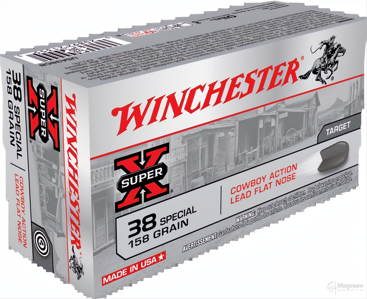 Winchester Cowboy 38SP 158gr Lead