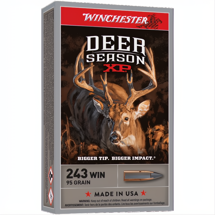 Winchester Deer Season 243Win 95gr XP