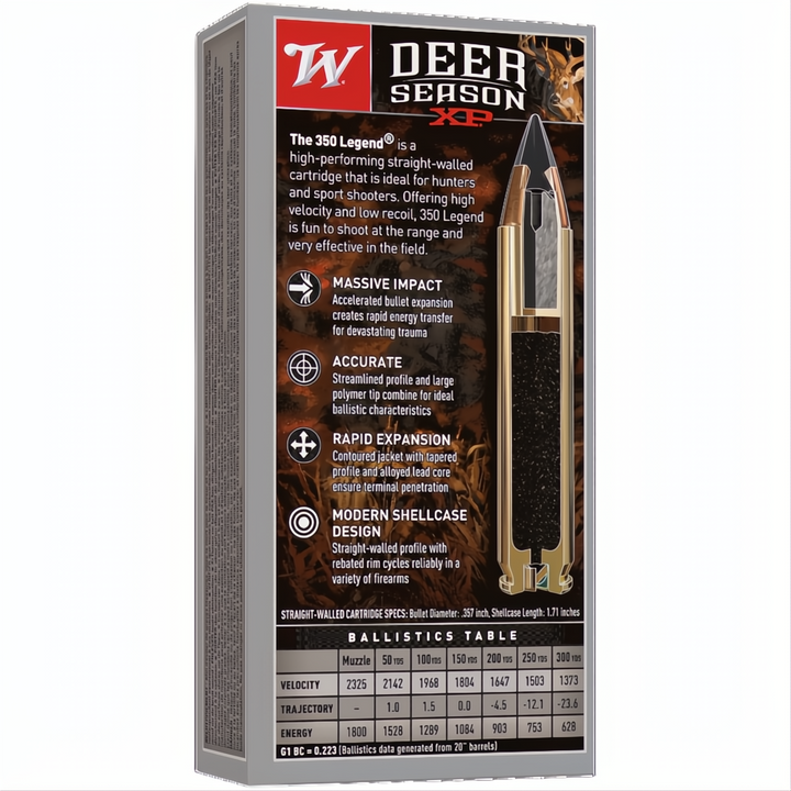 Winchester Deer Season 350 Legend 150gr XP
