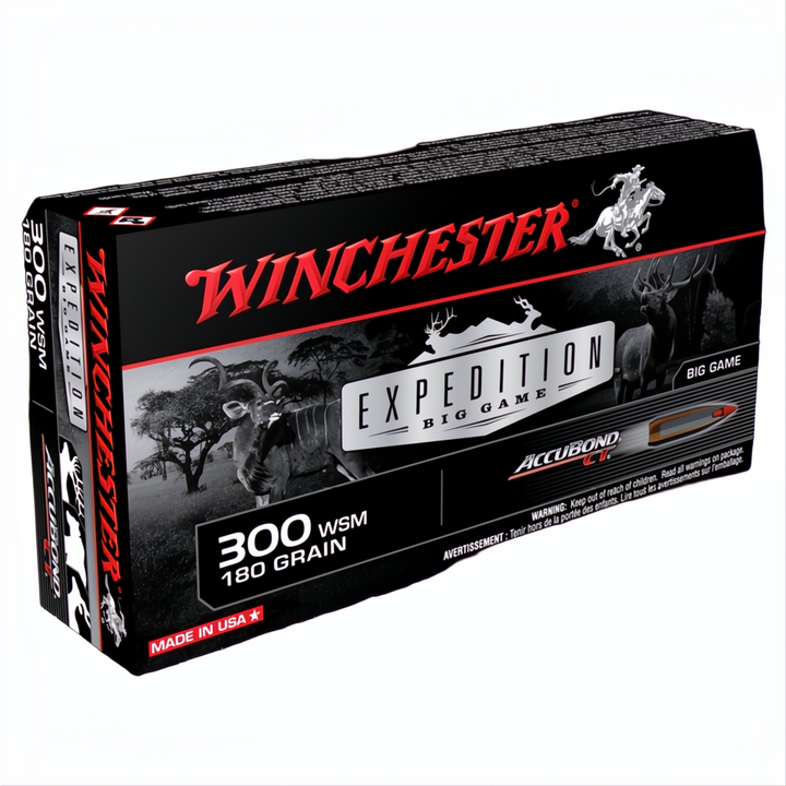 Winchester Expedition Big Game 300WSM 180gr ABCT