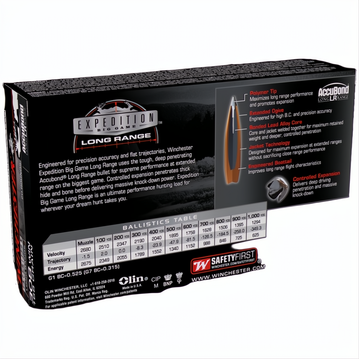 Winchester Expedition Big Game 308Win 168gr ABCT